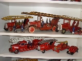 Müller Eduard - plechové hračky - hasiči